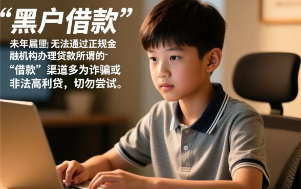 黑户17岁在哪里能借到钱呢