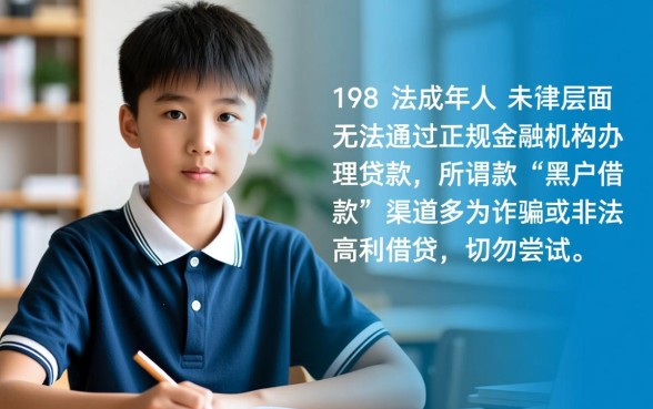 黑户17岁在哪里能借到钱呢