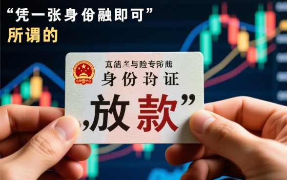 仅用身份证就可以借款的软件有哪些