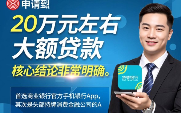 什么软件可以贷款20万左右