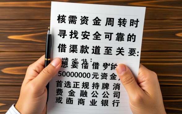 哪里有私人可以借50000