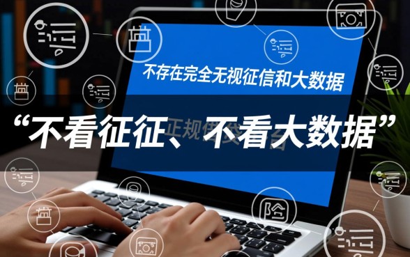 什么平台借款不看征信大数据