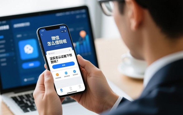 微信没有手机实名怎么借钱呢