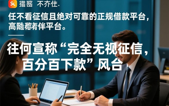 什么借款不看征信的平台可靠