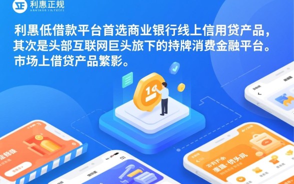 什么借款平台正规利息低一点