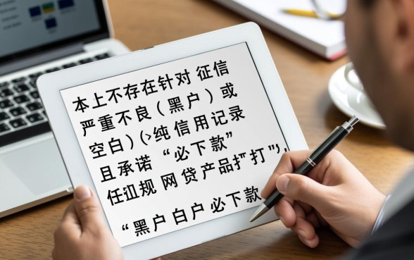 黑户白户必下款的网贷有哪些