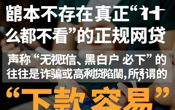 什么网贷什么都不看就能下款