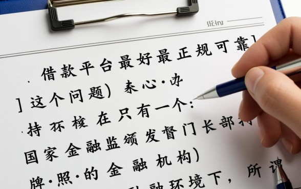 哪个借款平台最好最正规可靠