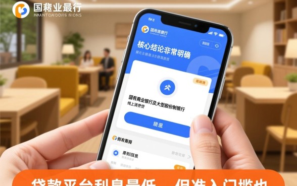 个人贷款哪个平台利息最低呢