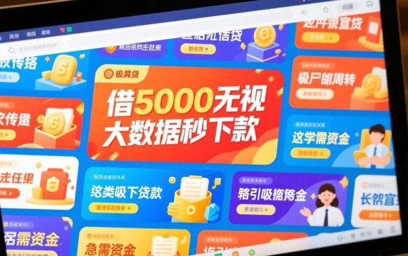 借5000无视大数据秒下款是真的吗