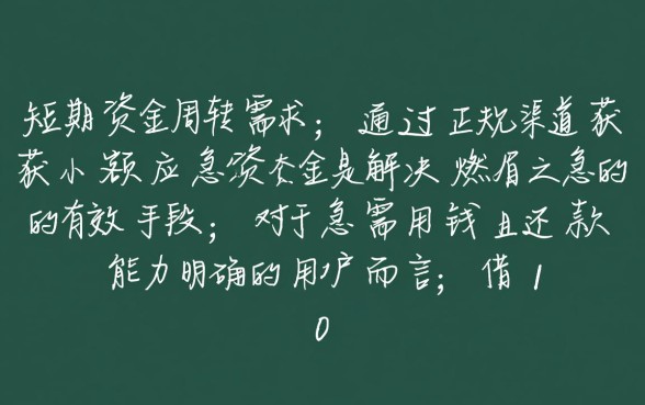 借1000小额贷款7