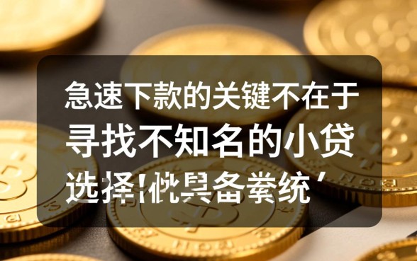 网贷哪些容易急速下款的平台