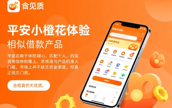 像平安小橙花一样的借款口子有哪些