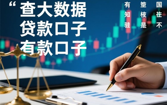 不查大数据的贷款口子有哪些