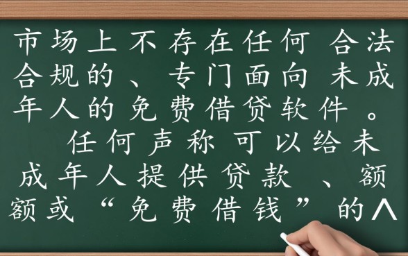 未成年免费借钱的软件有哪些