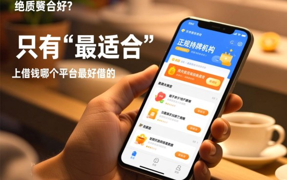 手机上借钱哪个平台最好借的
