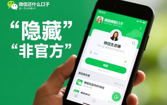 微信还有什么口子可以借款的