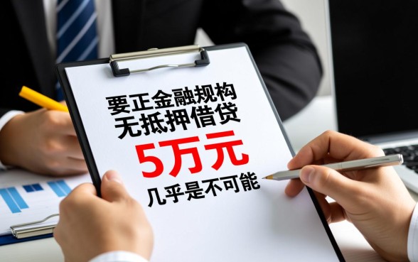 黑户网贷哪里可以借到5万元