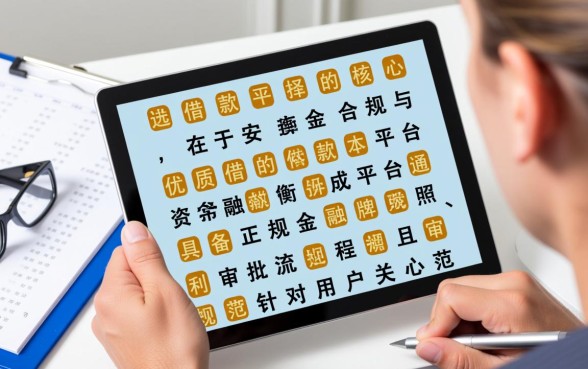 有哪些好一点的借款平台推荐