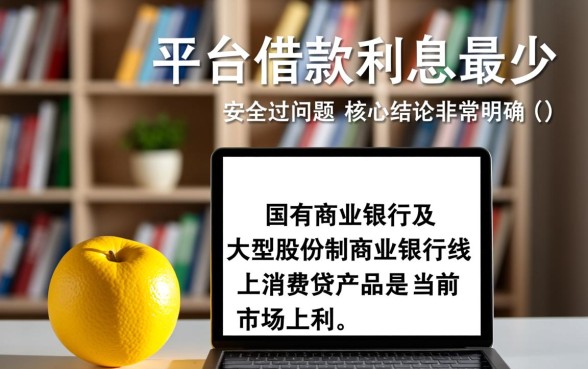 哪个平台借款利息最少最安全