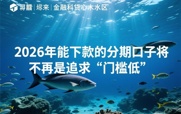 2026年能下款的分期口子有哪些