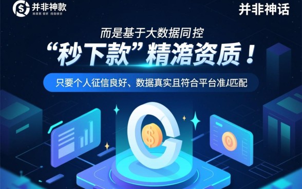 有什么小贷可以秒下款的软件