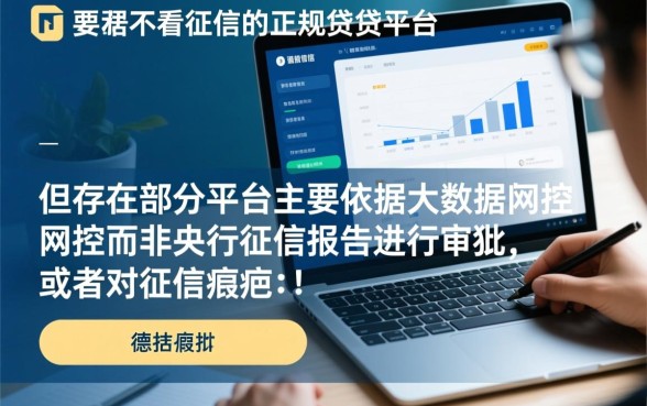 不看征信借款2026哪个靠谱