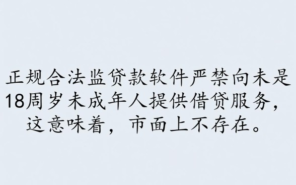 小额贷款16岁可以用的软件有哪些