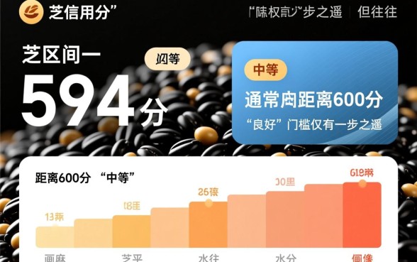 芝麻信用594怎么上600