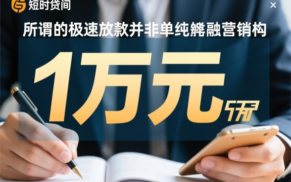 2026秒下1w的正规网贷怎么借