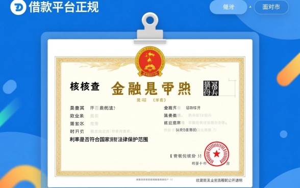 什么样的借款平台是正规的呢