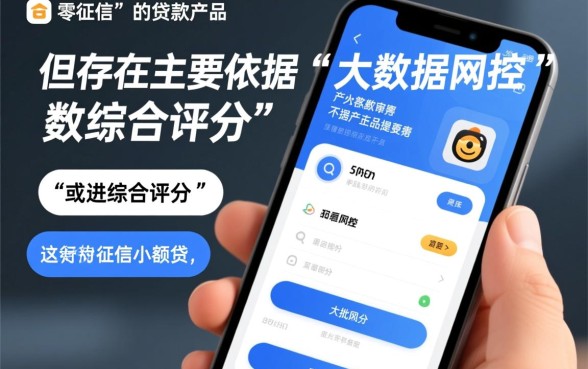 什么小额贷可以不看征信报告