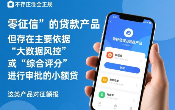 什么小额贷可以不看征信报告