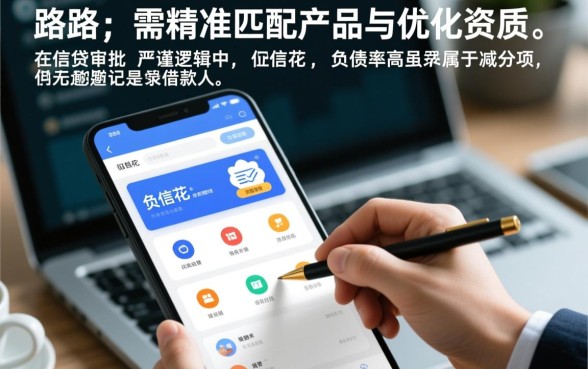 征信花负债高无逾期能贷款吗