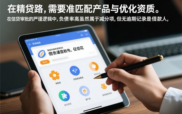 征信花负债高无逾期能贷款吗