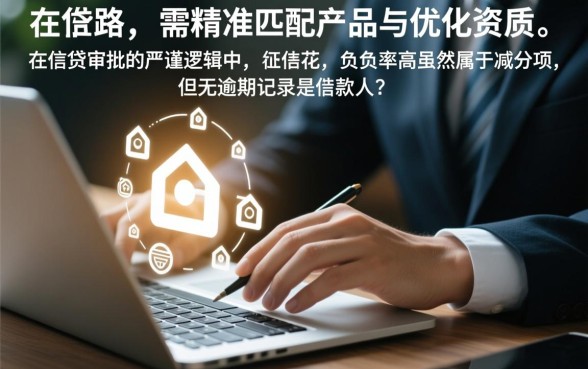 征信花负债高无逾期能贷款吗