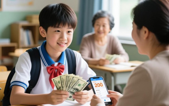 学生怎么借钱200元16岁