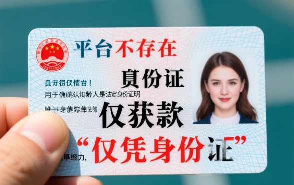 哪个平台可以凭身份证贷款的