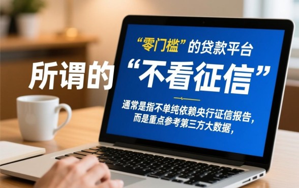 小额网贷哪个不看征信的平台