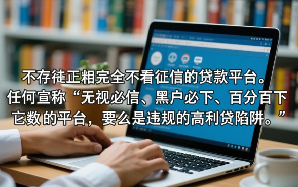 好下款的贷款平台不看征信吗