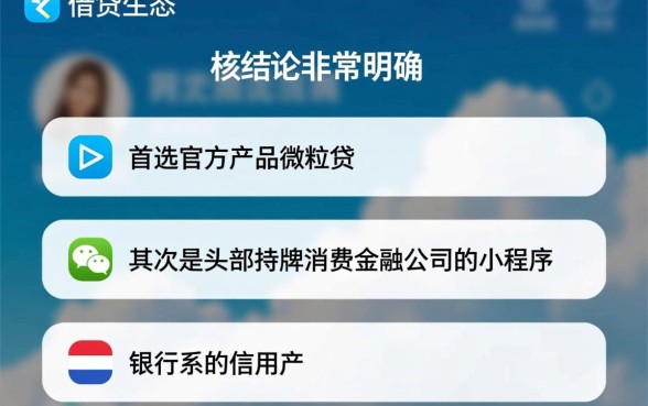 微信什么网贷平台好申请通过