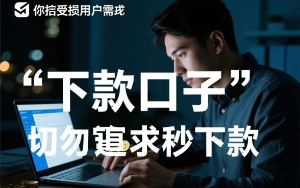 黑户双黑晚上可以下款的口子有哪些