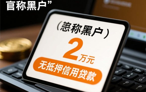 黑户网贷2万哪个口子可以下