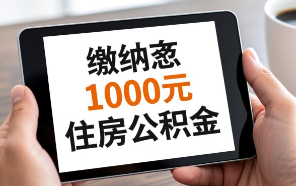 1000住房公积金能贷多少