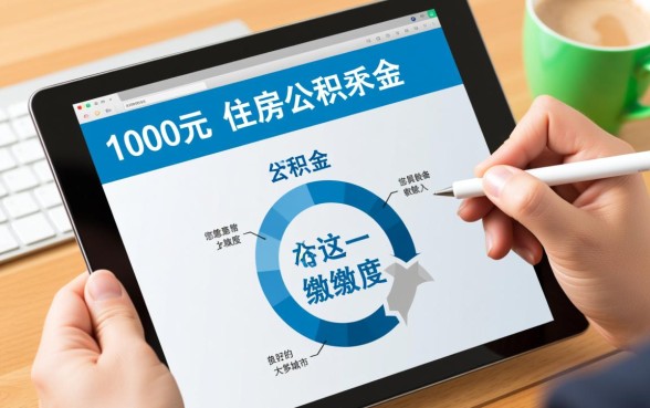 1000住房公积金能贷多少