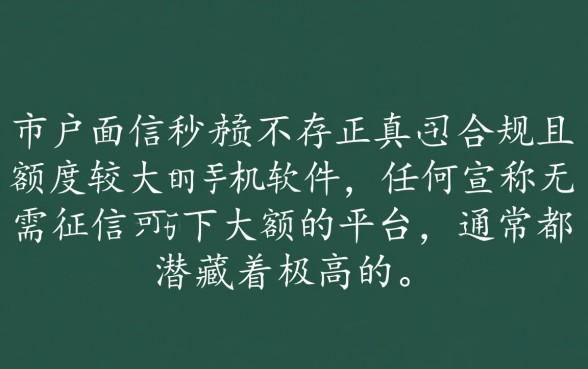 黑户借钱额度大点的手机软件