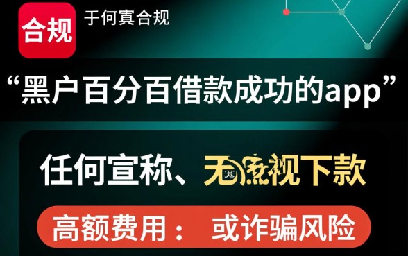 黑户百分百借款成功的app