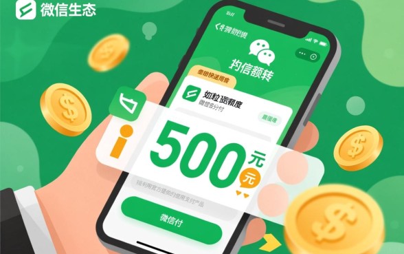 微信小额贷款500元秒到账