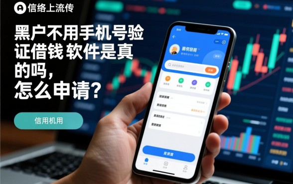 黑户不用手机号验证借钱软件是真的吗