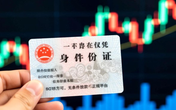 哪个平台身份证就可以贷款了